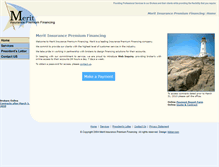 Tablet Screenshot of meritfinance.ca